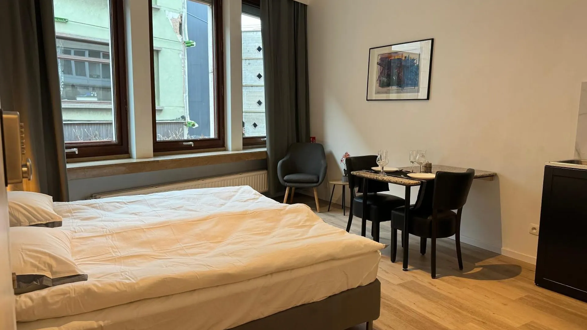 Two Bedroom Loft In The City Center By The Meir Antwerp